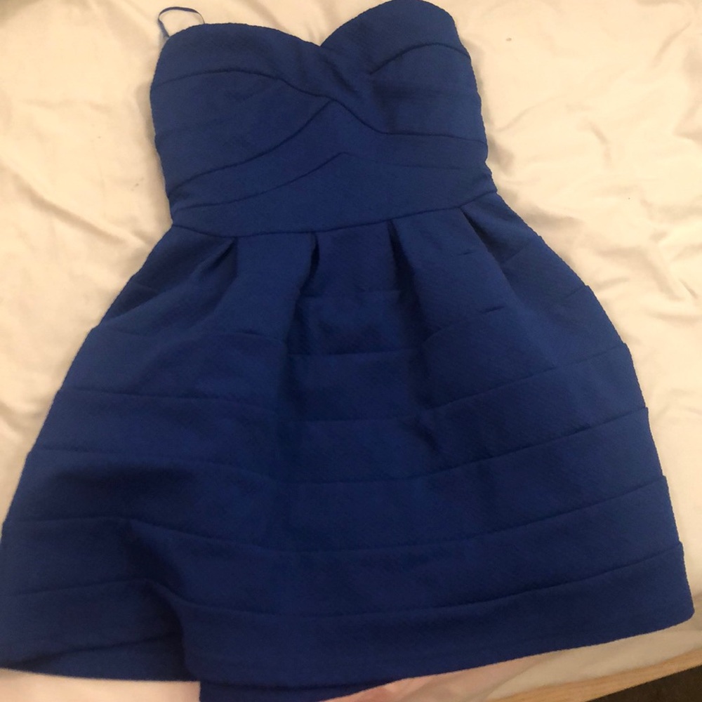 Blue dress